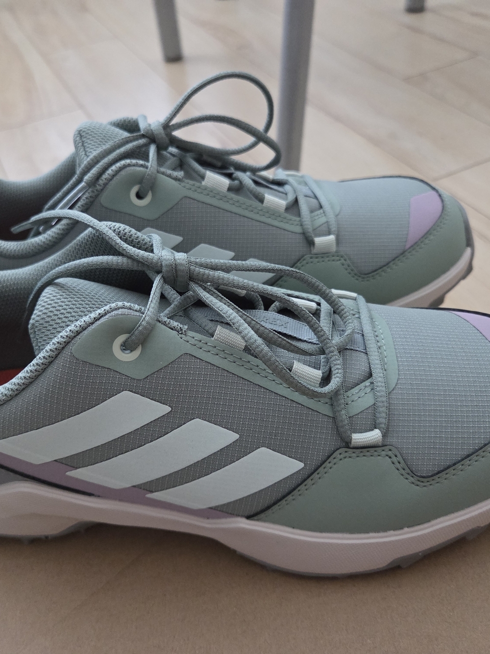Adidas Mint Green & Light Purple Athletic Sneakers YOUTH Girls